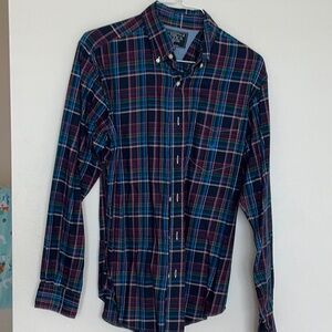 Nautica Multicolor Plaid Button Down Shirt